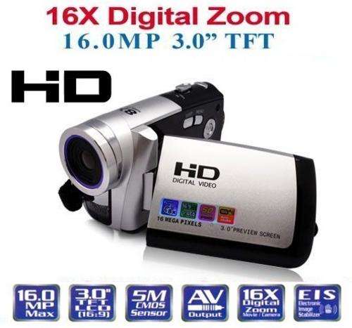 16MP HD 16x Digital Zoom 3" TFT LCD Anti-Shake Digital Video Camcorder